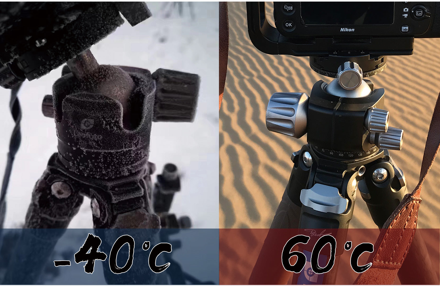 Leofoto LH-40 Low Profile Ball Head + QR Plate | Arca Compatible