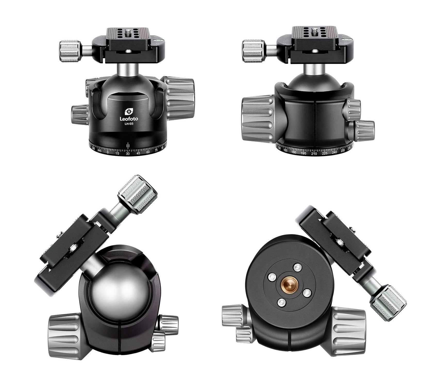 Leofoto LM-324CL X Version Tripod with 75mm Bowl+Platform | With LH Ballhead Set | Arca