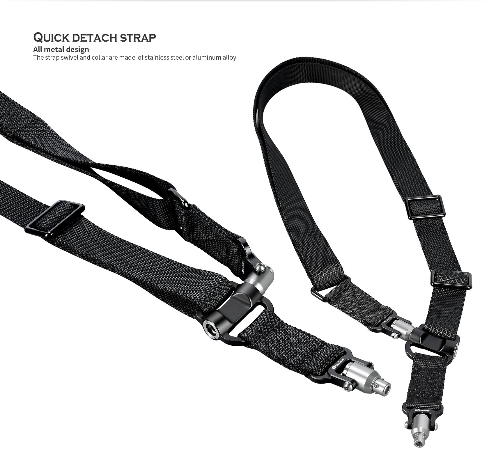 Leofoto SP-01+DC-22Q QD Strap & Clamp Kit