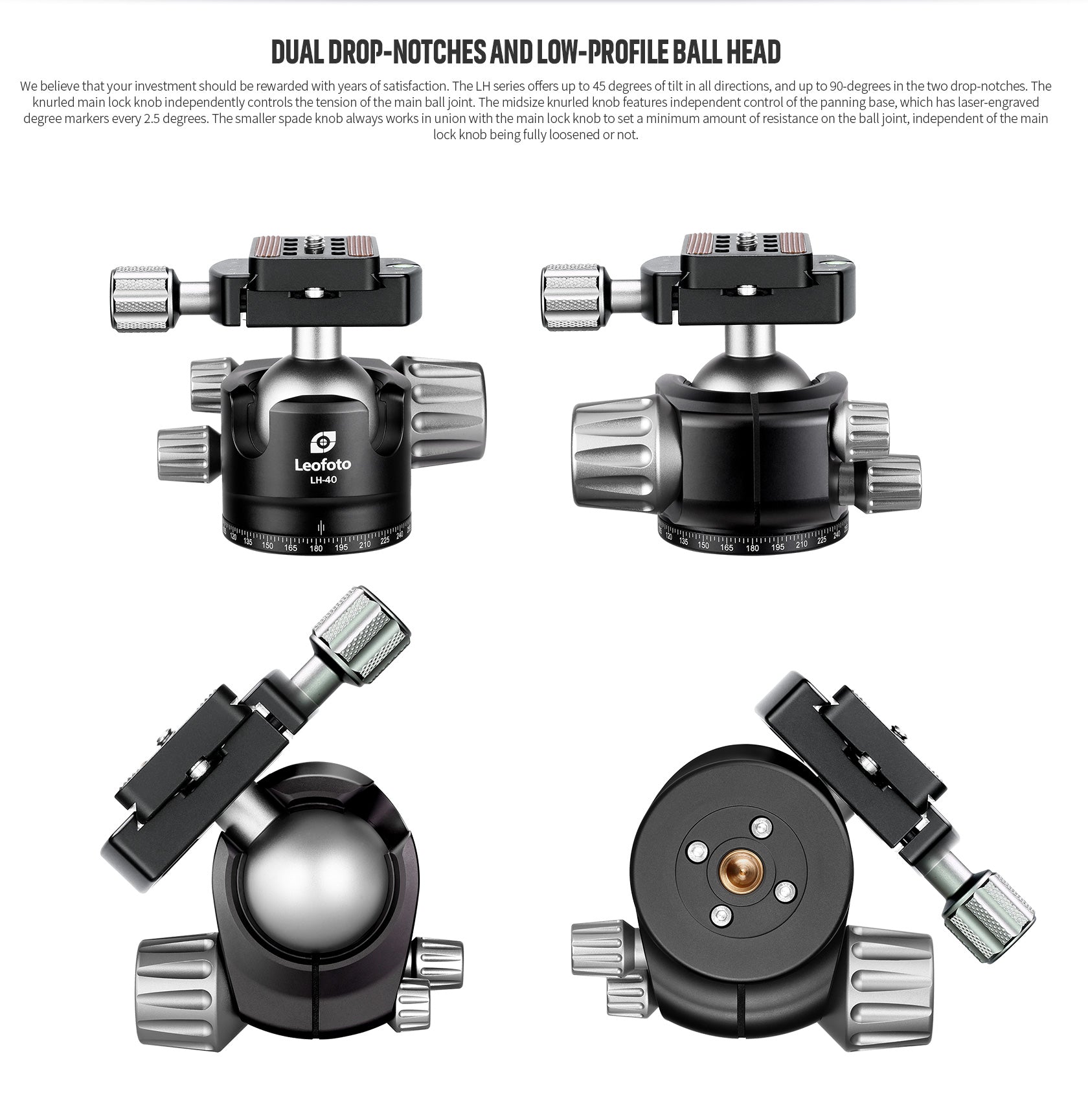 Leofoto LP-324C X Version Poseidon Ocean Tripod+Ballhead Set | Water, Corrosion-Resistant with Titanium Foot Spike