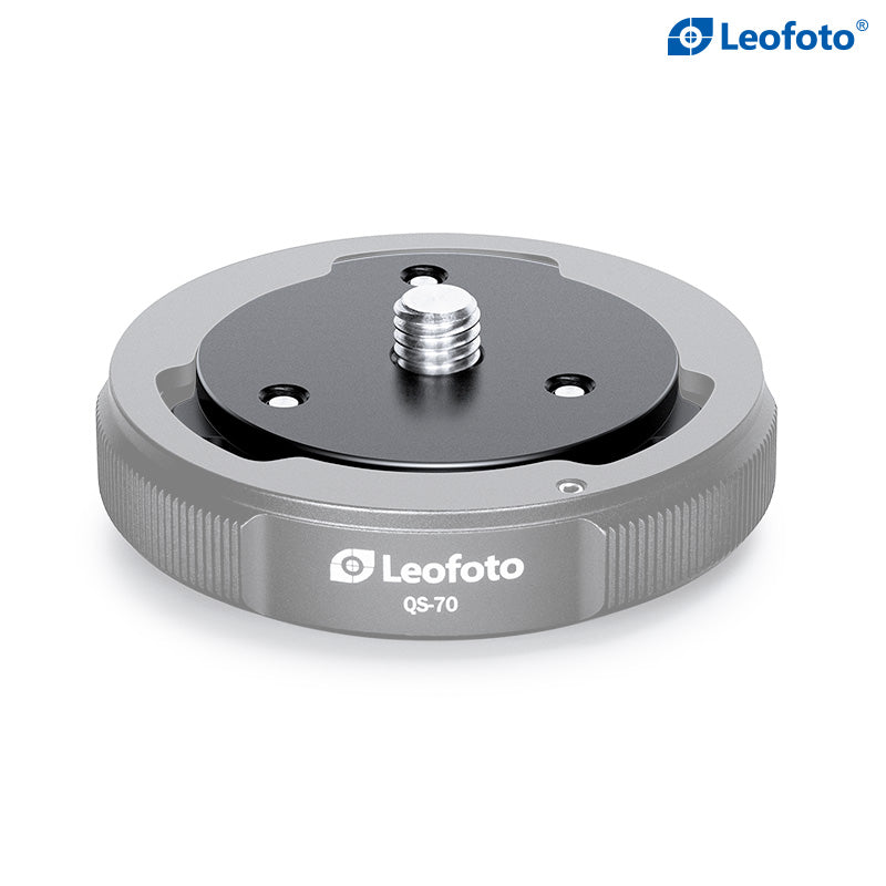 Leofoto Q45/ Q50/ Q60/ Q70 Connecting Plate for Quick-Link System 3/8"