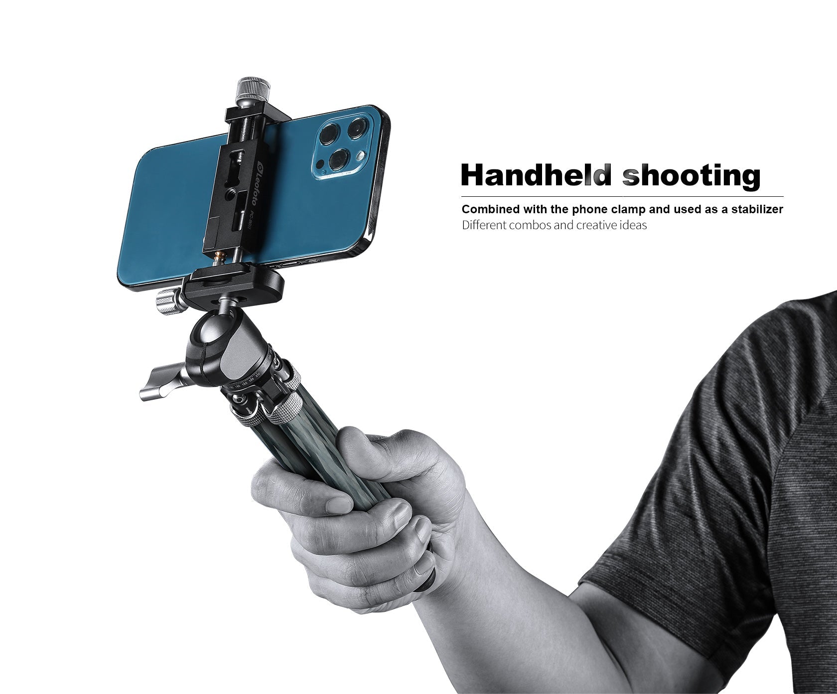 Leofoto MT-02C Mini Tabletop Travel Tripod | Color Options