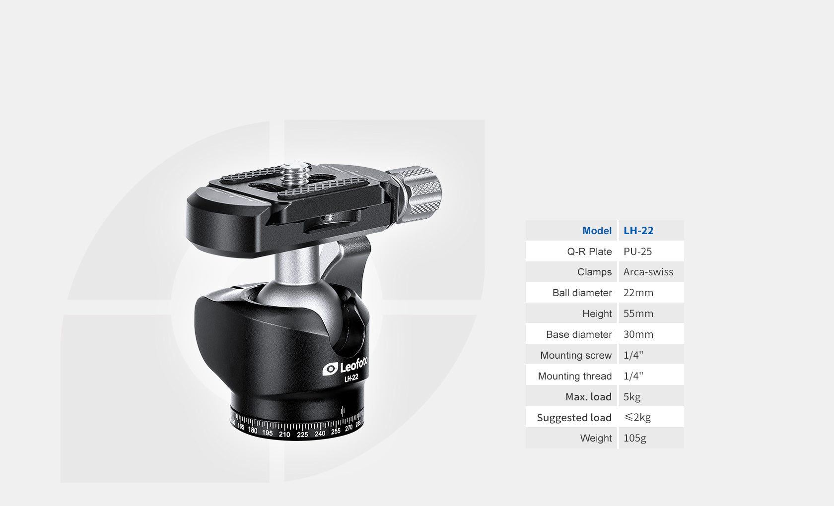Leofoto MT-02C Mini Tabletop Travel Tripod | Color Options
