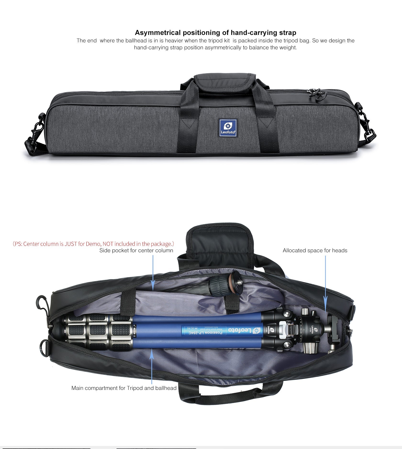 Leofoto LP-324C X Version Poseidon Ocean Tripod+Ballhead Set | Water, Corrosion-Resistant with Titanium Foot Spike