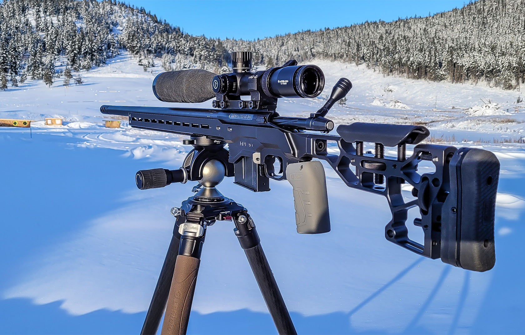 Leofoto MH-50 Full Dynamic Ball Head /w Handlebar Control | Arca Compatible | Ideal for Target Shooting