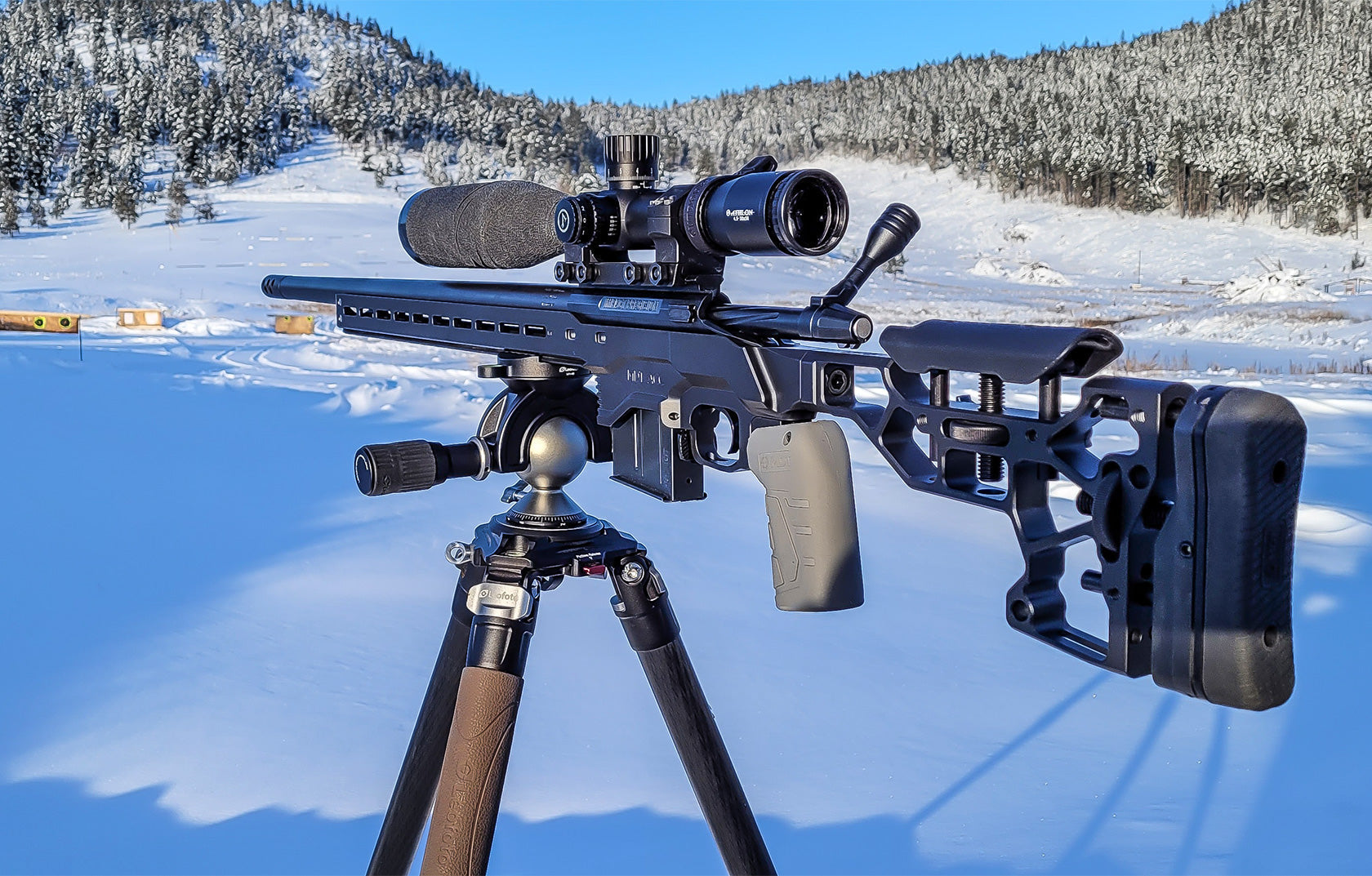 Leofoto MH-35 Full Dynamic Ball Head /w Handlebar Control | Arca Compatible | Ideal for Target Shooting