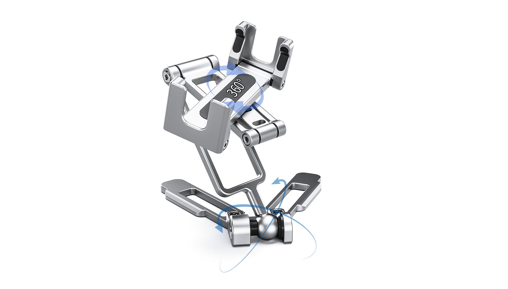 Leofoto PS-4 Multi-functional Foldable Cellphone Stand with Arca-Compatible Dovetail and Cold Shoe Mount