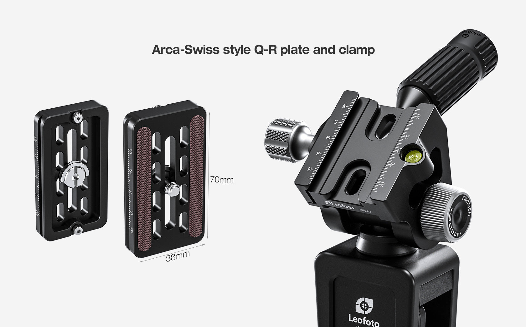 Leofoto WN-01+SW-02 Car Window Clamp Kit/ Windows Mounting Head for Binoculars/ Lens and Camera