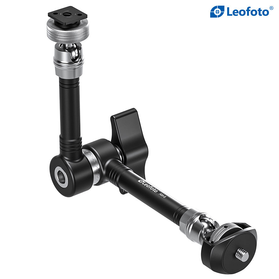 Leofoto AM-5 / AM-6 Versa Magic Arm "Heavy-Duty" Multi-Purpose Accessory | 1/4th Mounting Screws