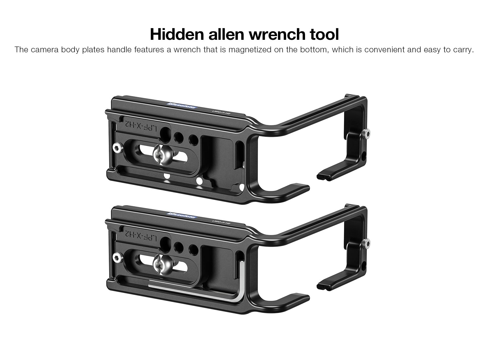 Leofoto LPFO-X-H2 L Plate for Fujifilm X-H2 Arca Compatible