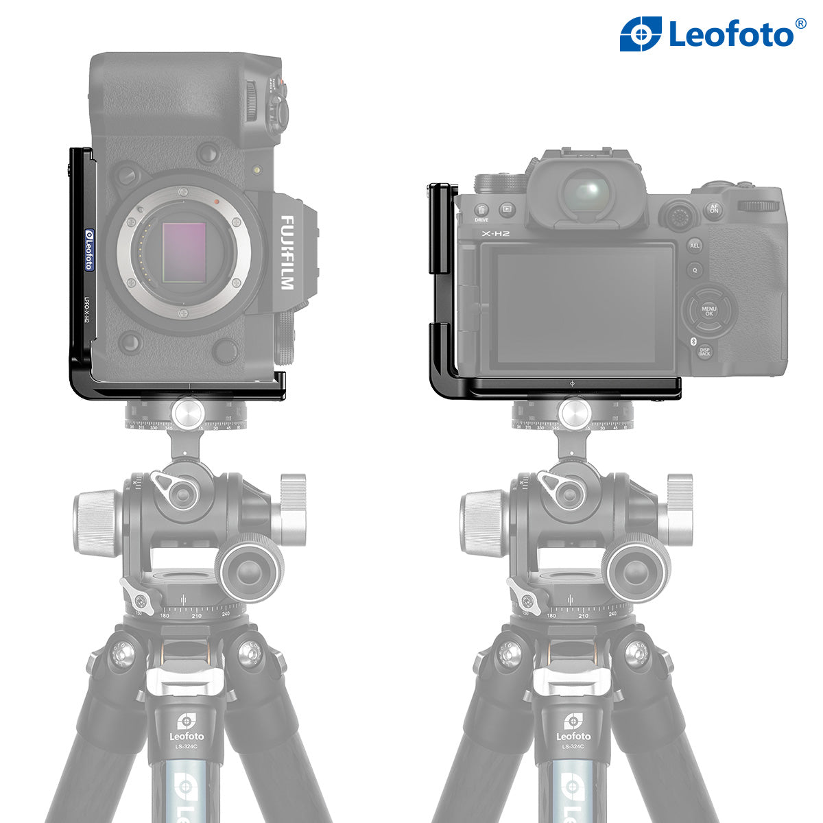 Leofoto LPFO-X-H2 L Plate for Fujifilm X-H2 Arca Compatible