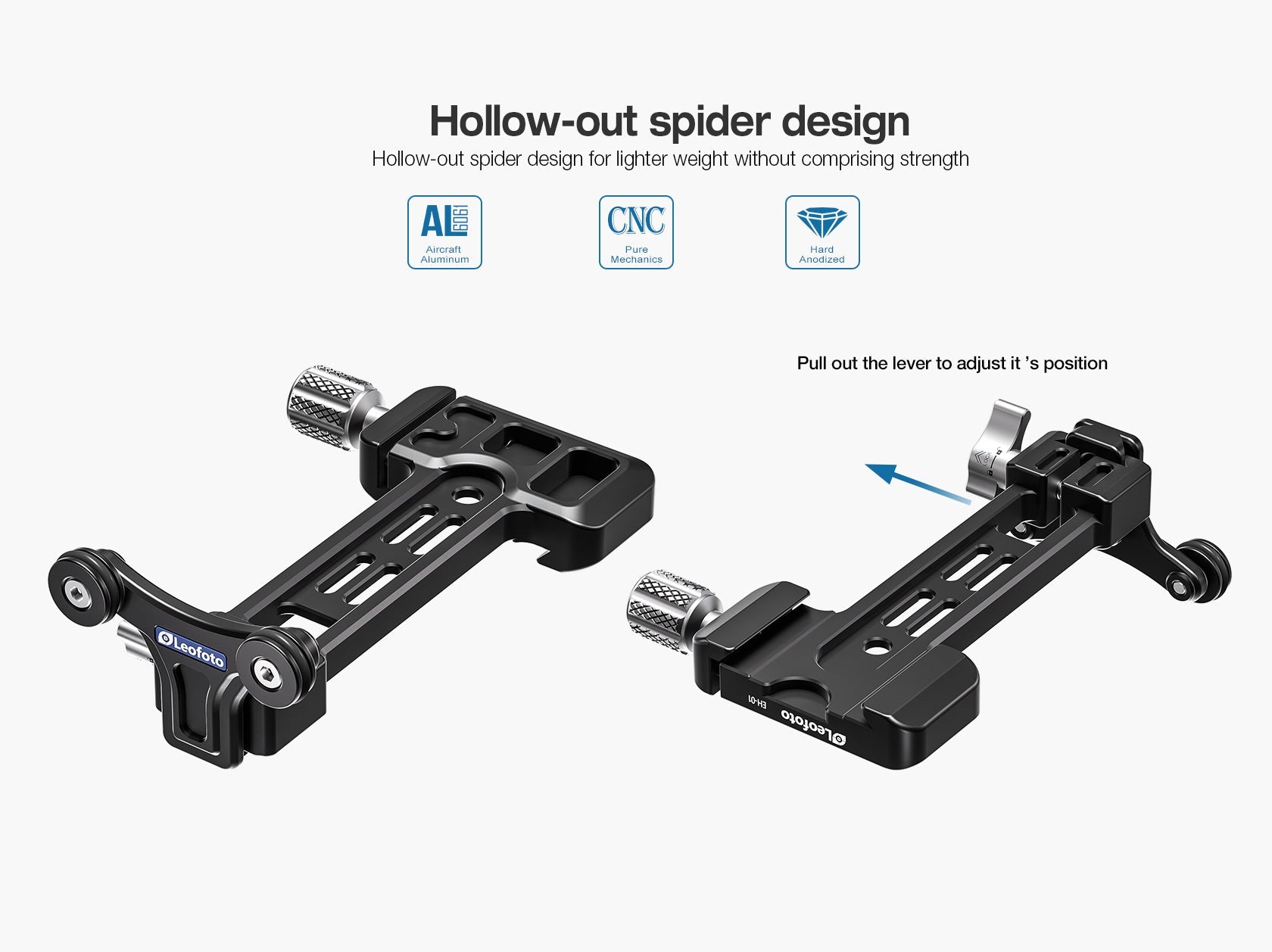 Leofoto EH-01 Long Lens Support for Camera Lens Feet | Arca Compatible