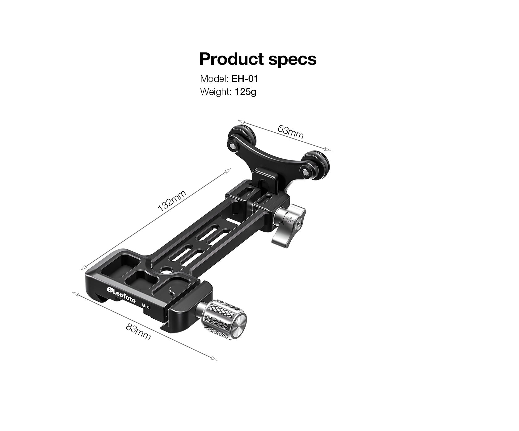 Leofoto EH-01 Long Lens Support for Camera Lens Feet | Arca Compatible