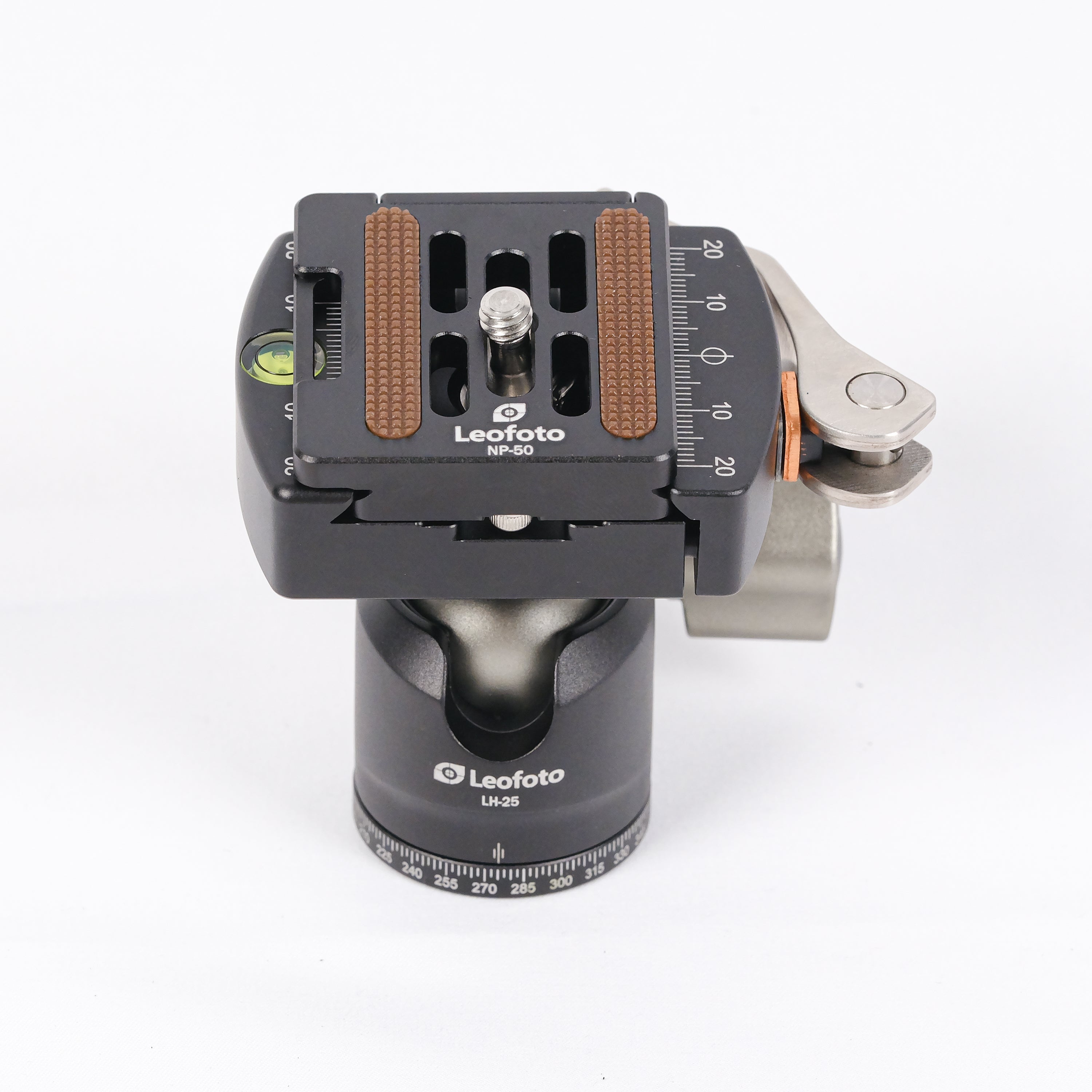 Leofoto LS-223CEX X Verison Table/Ground Mini Tripod with Integrated Leveling Head + Ballhead Set