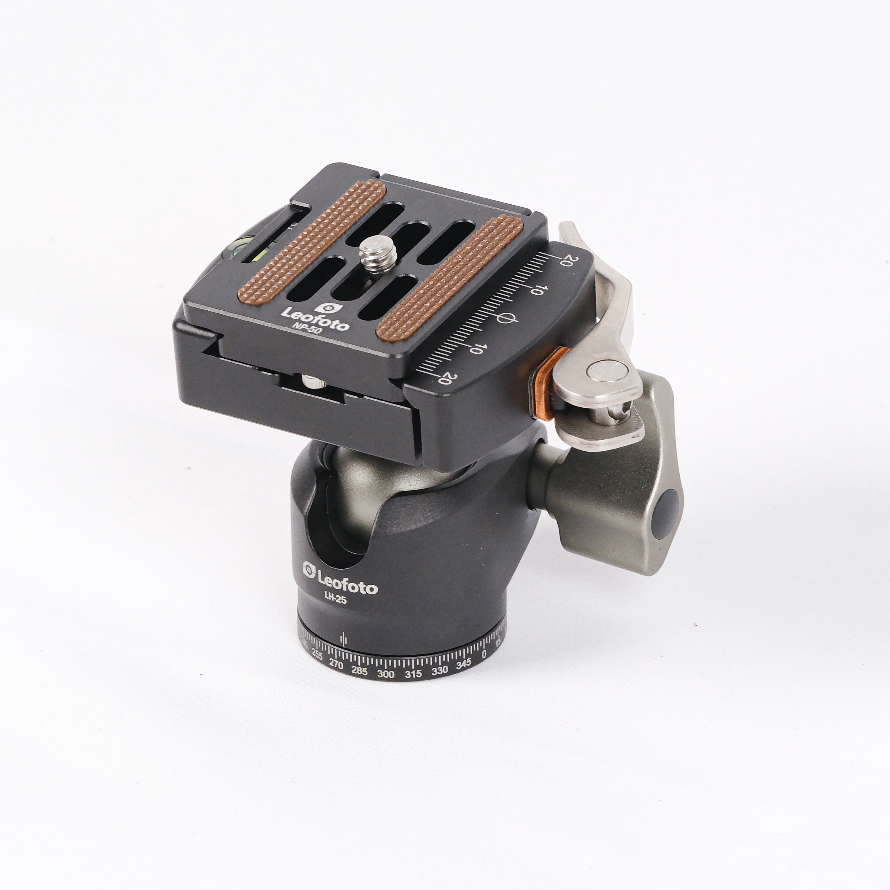 Leofoto LH-25LR Mini Ball Head with LR-50 Lever-Release Clamp | Arca Compatible