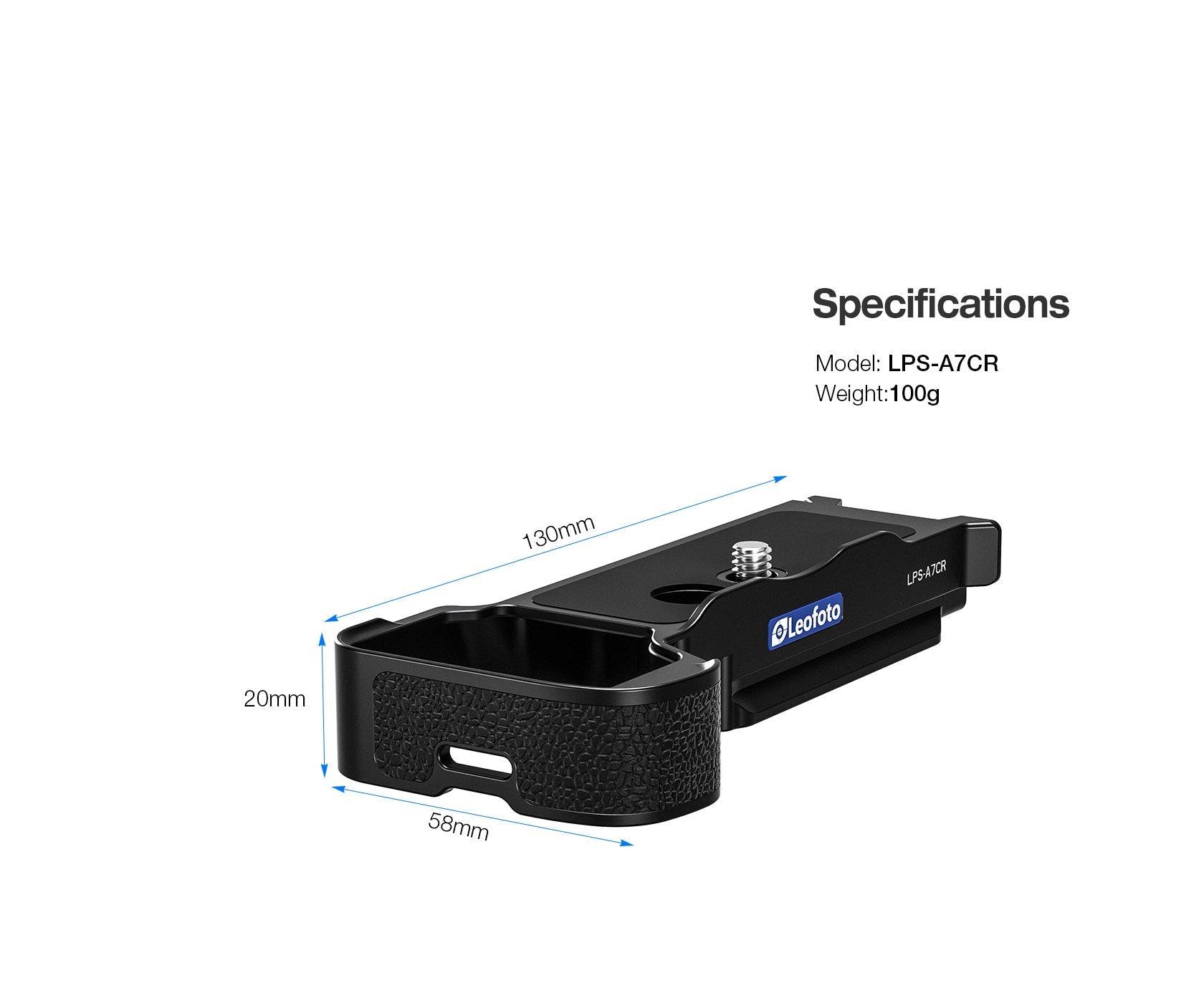 Leofoto LPS-A7CR/A7C II L Plate for Sony A7CR/A7C II | Arca Compatible
