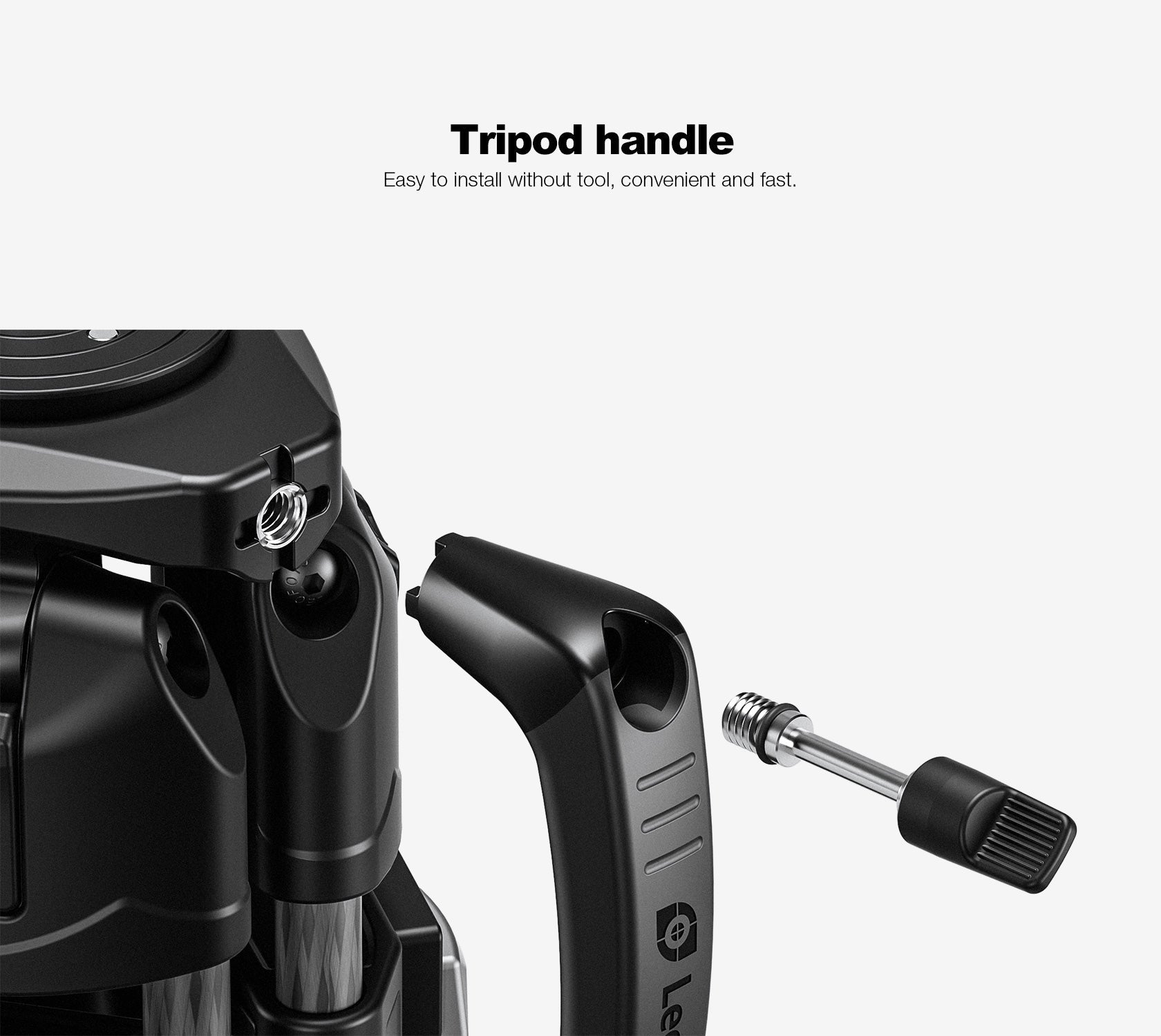 Leofoto HP-01 Tripod Handle for LVC/LVF Video Tripods