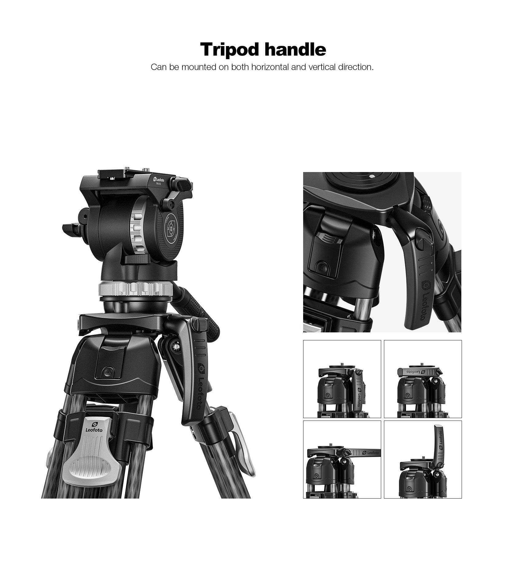 Leofoto HP-01 Tripod Handle for LVC/LVF Video Tripods