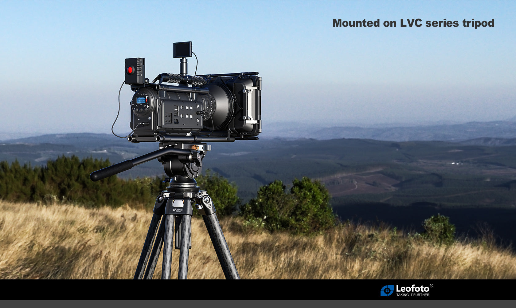 Leofoto BV-10 (Knob Clamp) / BV-10L (Lever-Release Clamp) Fluid Video Head - Arca Standard