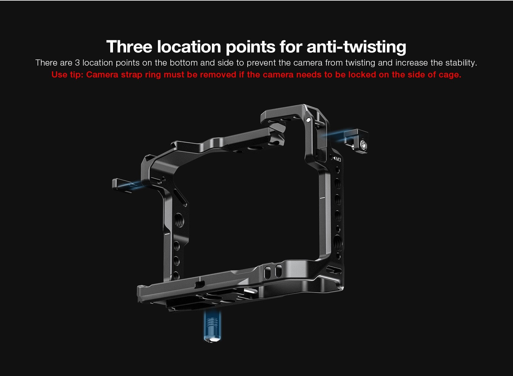 Leofoto EOS-R50 Custom Cage for Canon EOS-R50 Camera