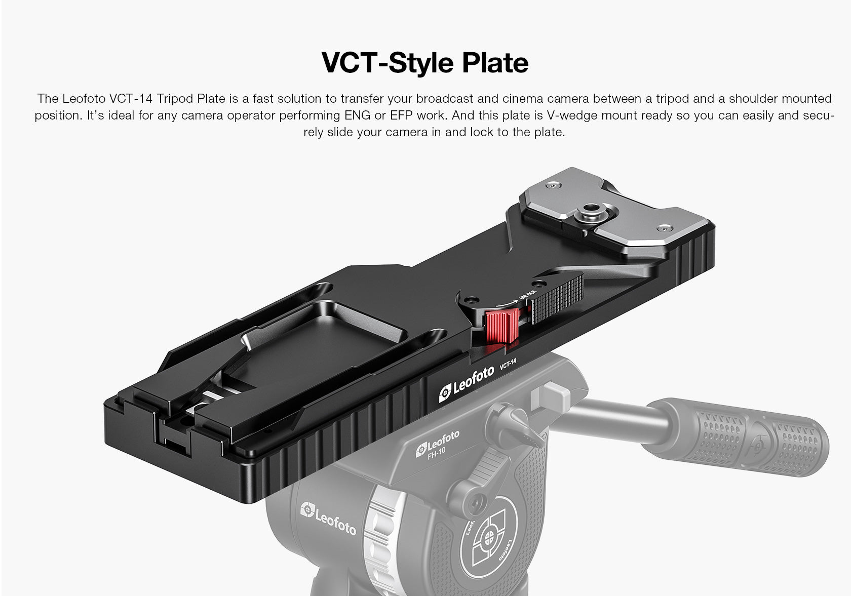 Leofoto VCT-14 Quick Release Tripod Adapter