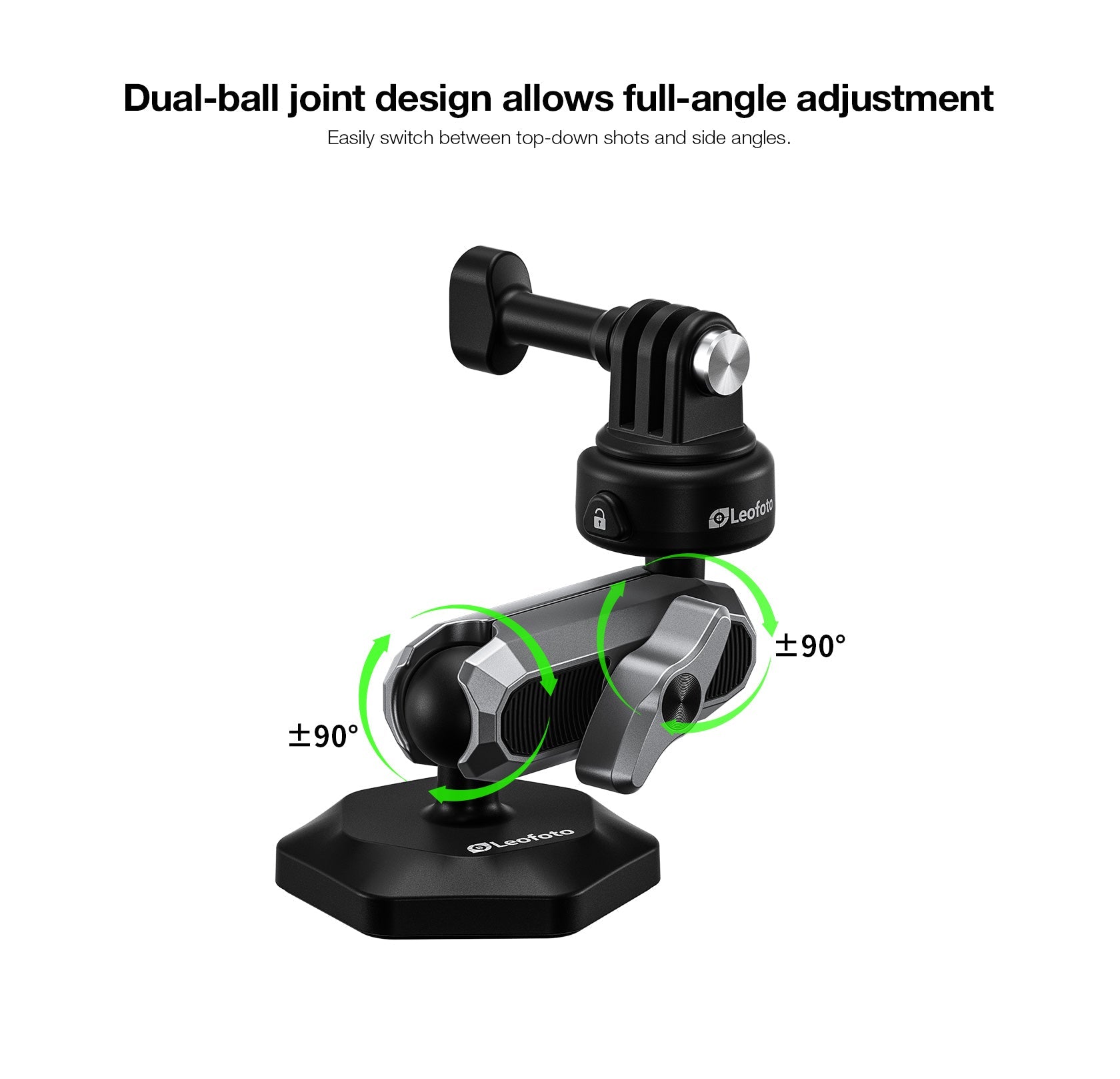 Leofoto LAC-01 Magnetic Sports Camera Mount