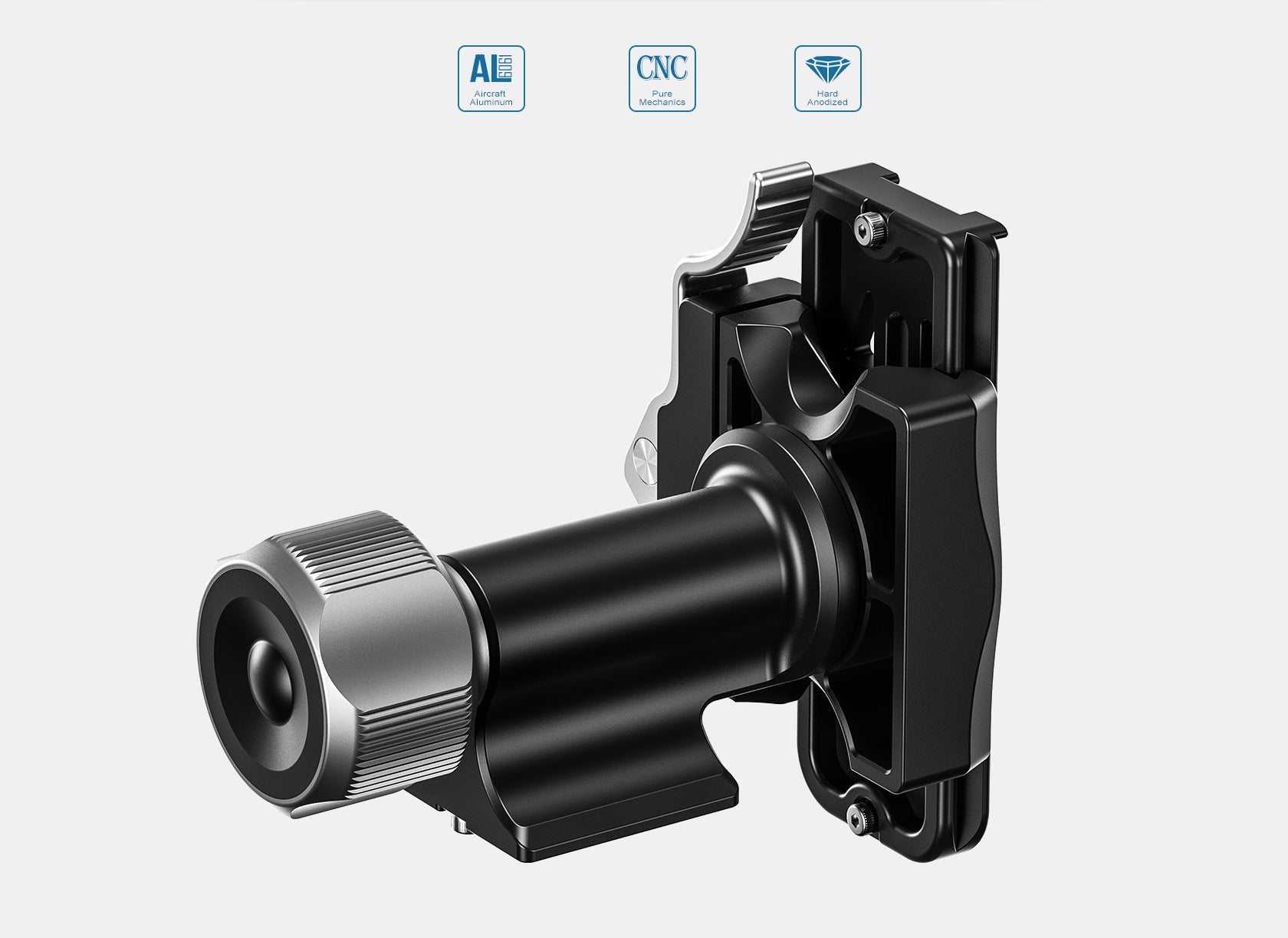 Leofoto MPG-01 Series Monopod Head Side Mount | 360° Tilting
