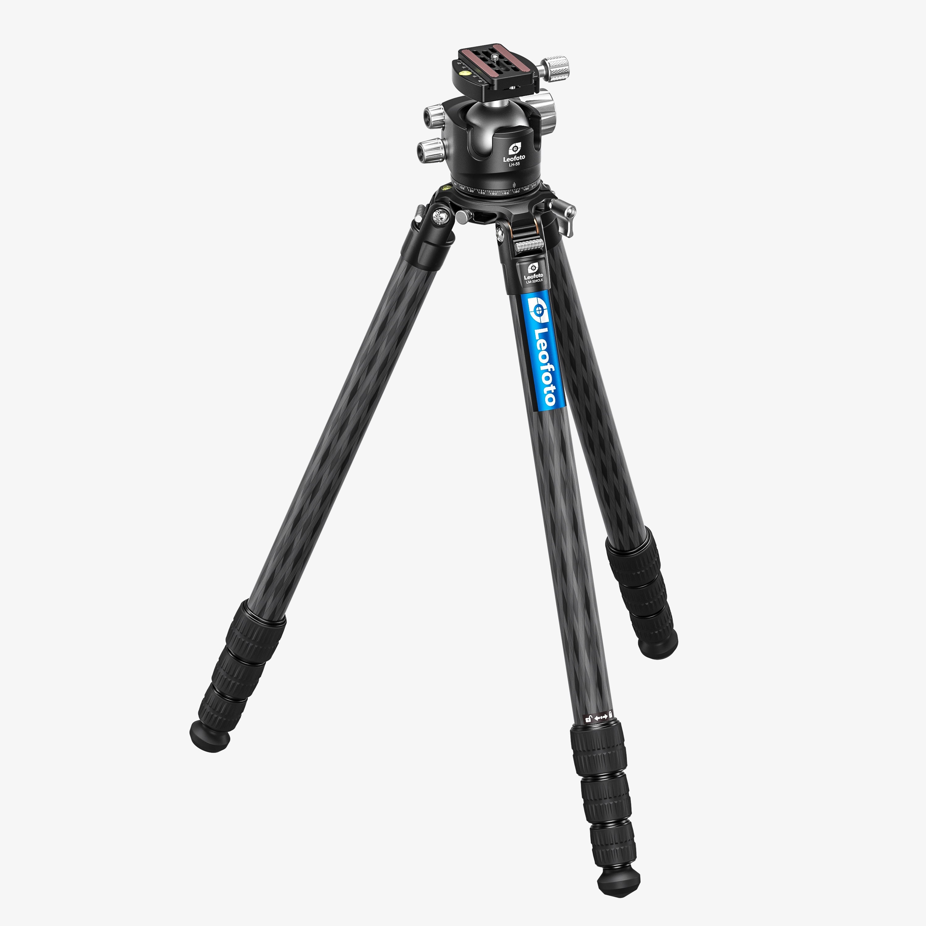Leofoto LM-324CL X Version Tripod with 75mm Bowl+Platform | With LH Ballhead Set | Arca