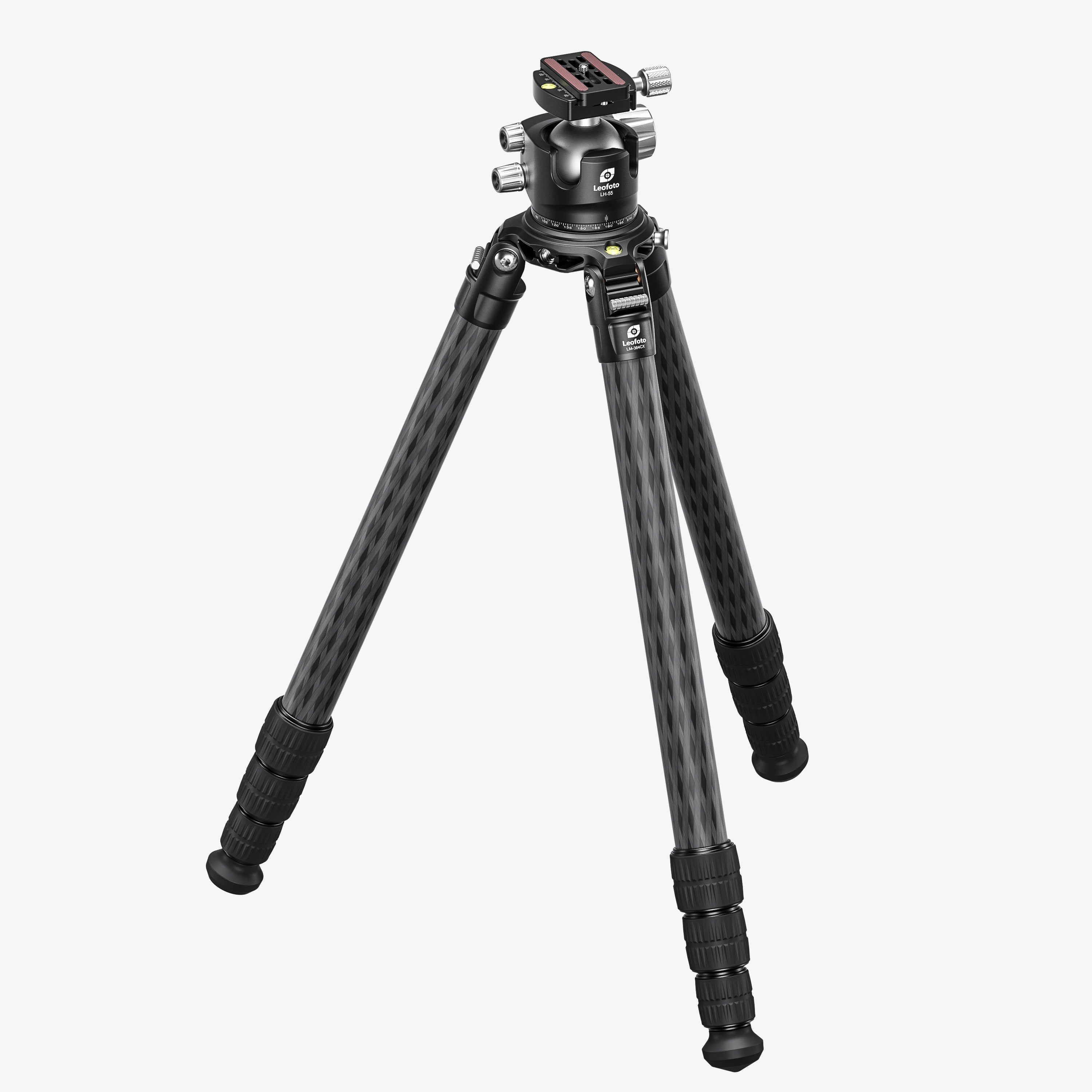 Leofoto LM-364C X Version Tripod with 75mm Bowl+Platform | With LH Ballhead Set | Arca