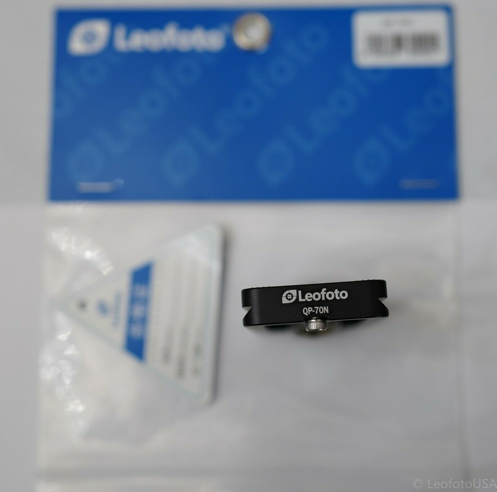 Leofoto QP-70N 70mm Plate ARCA Compatible with scales for panoramic clamp