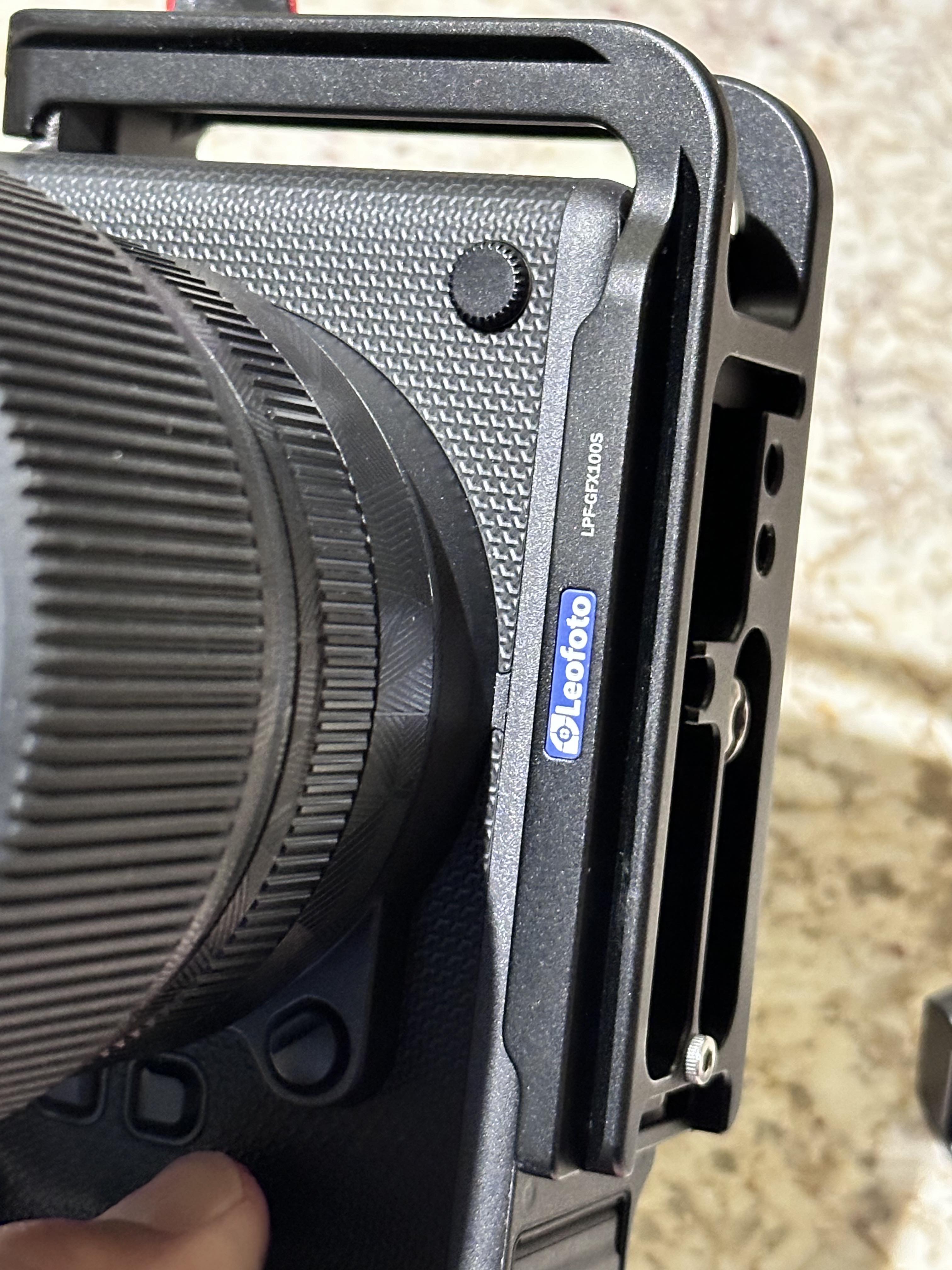Leofoto LPF-GFX-100S L Plate for Fujifilm GFX 100S I & II /GFX 50SII | Arca Compatible