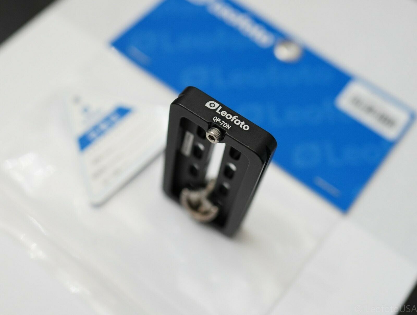 Leofoto QP-70N 70mm Plate ARCA Compatible with scales for panoramic clamp
