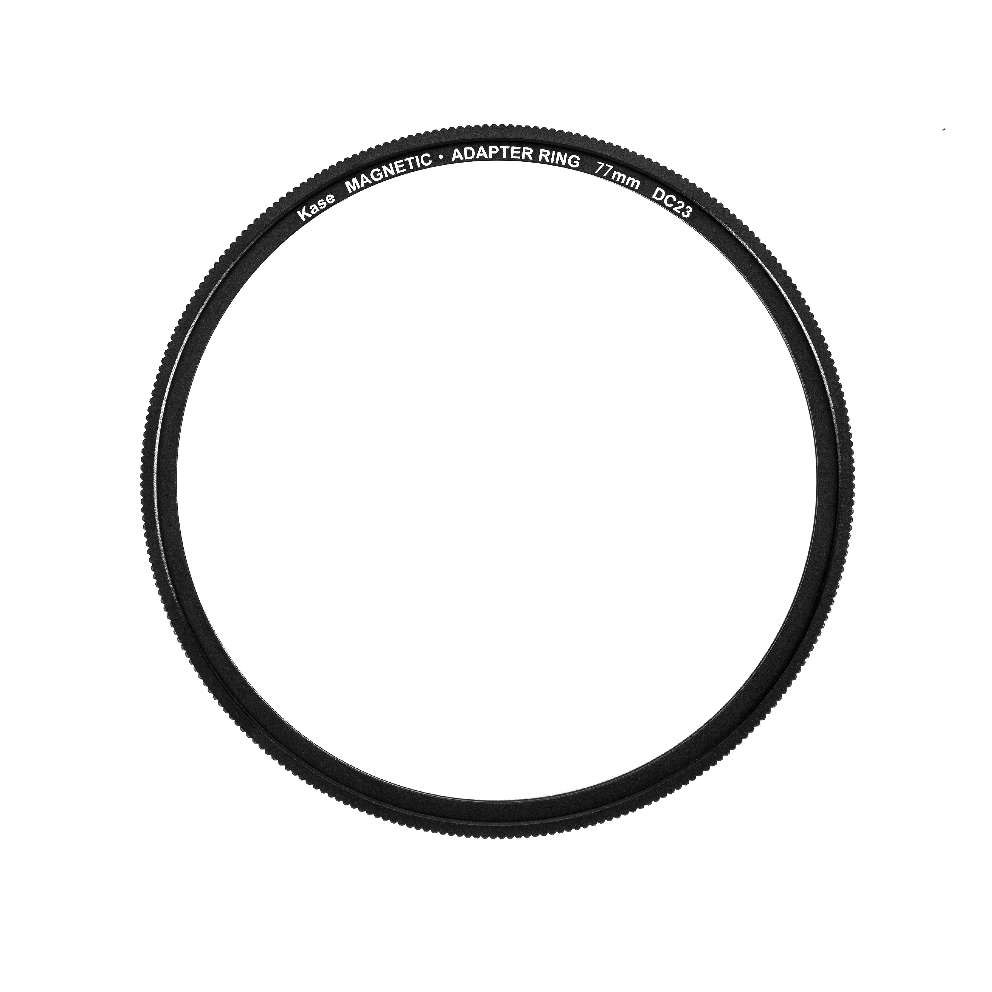 Kase Magnetic Adapter Ring Kit  (magnetic adapter ring+magnetic screwing adapter ring ) 77mm