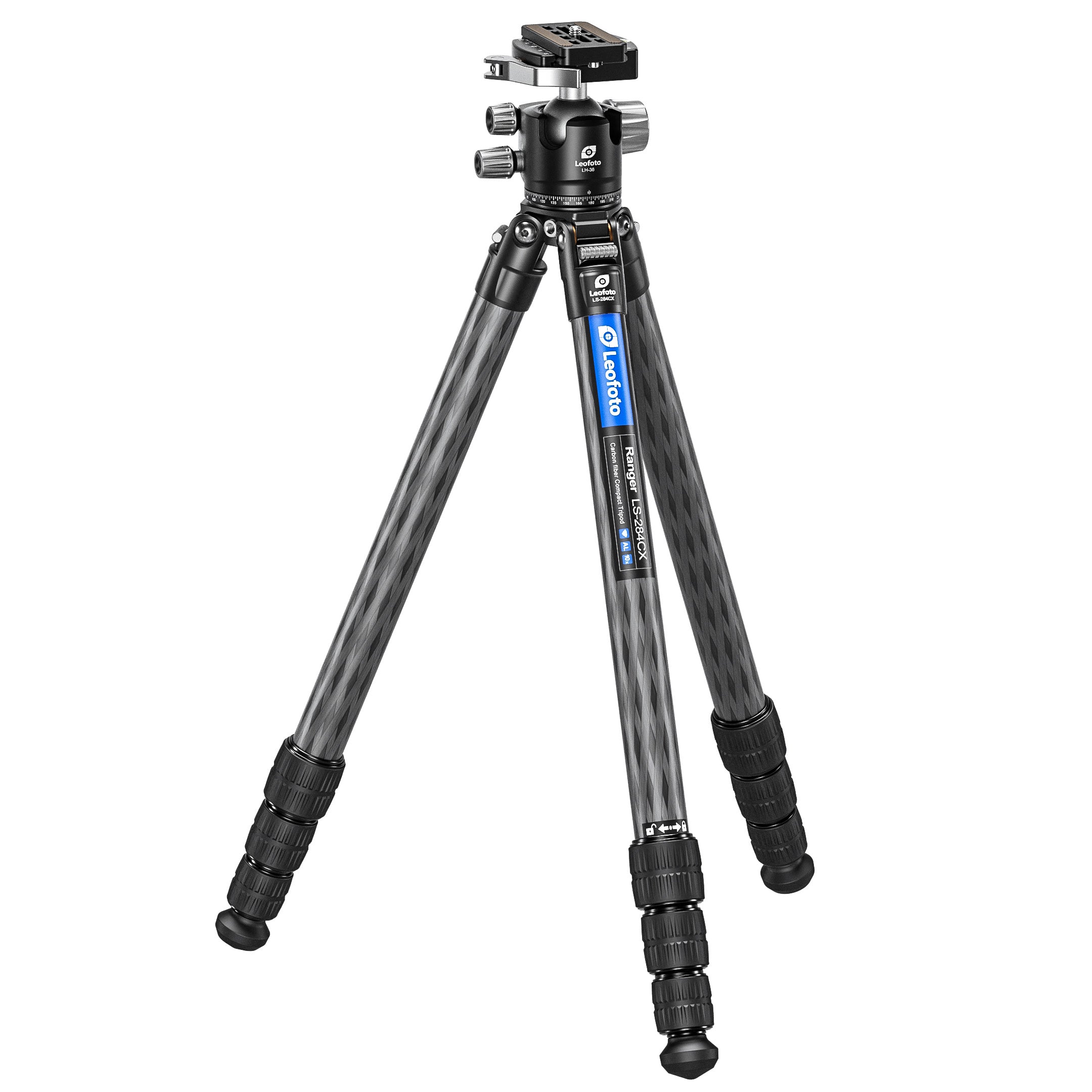 Leofoto LS-284C X Version Ranger Series Tripod + Ballhead Set