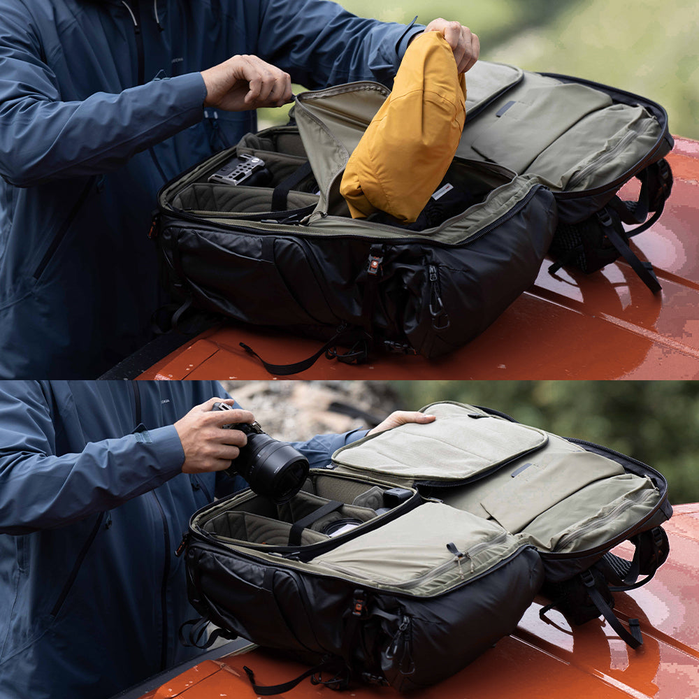PGYTECH OnePro Flex Backpack 30L (Space Black) + Camera Insert M