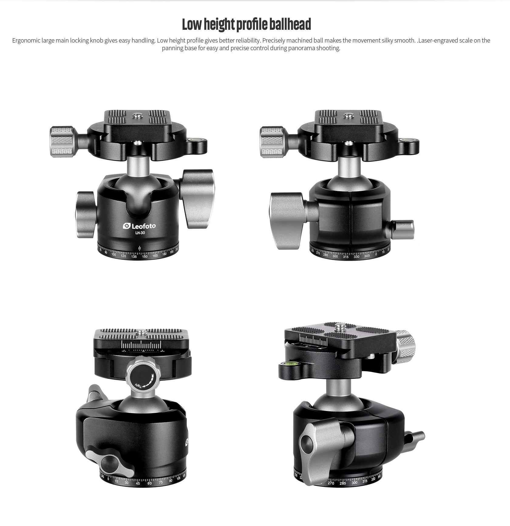 Leofoto LS-284CEX X Version Tripod with Integrated Leveling Head + Ballhead Set