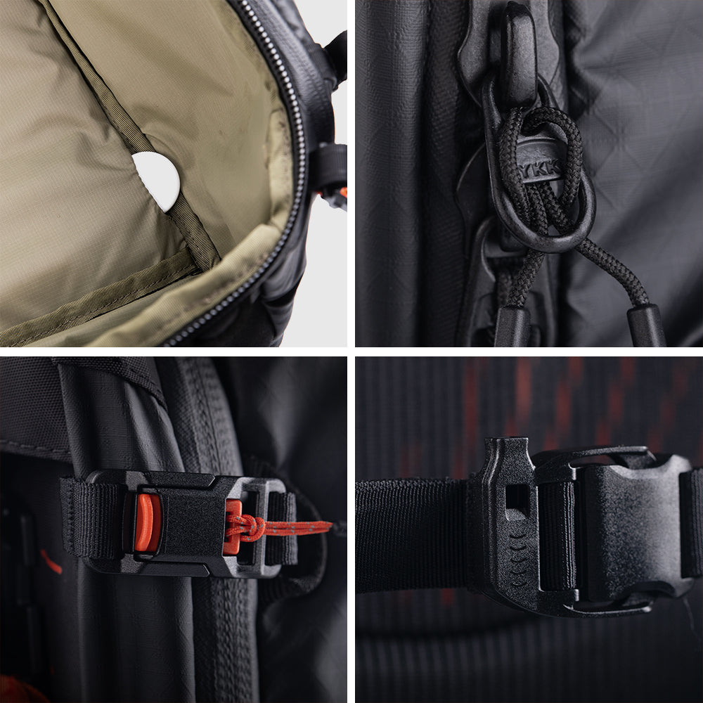 PGYTECH OnePro Flex Backpack 50L (Space Black) + Camera Insert M