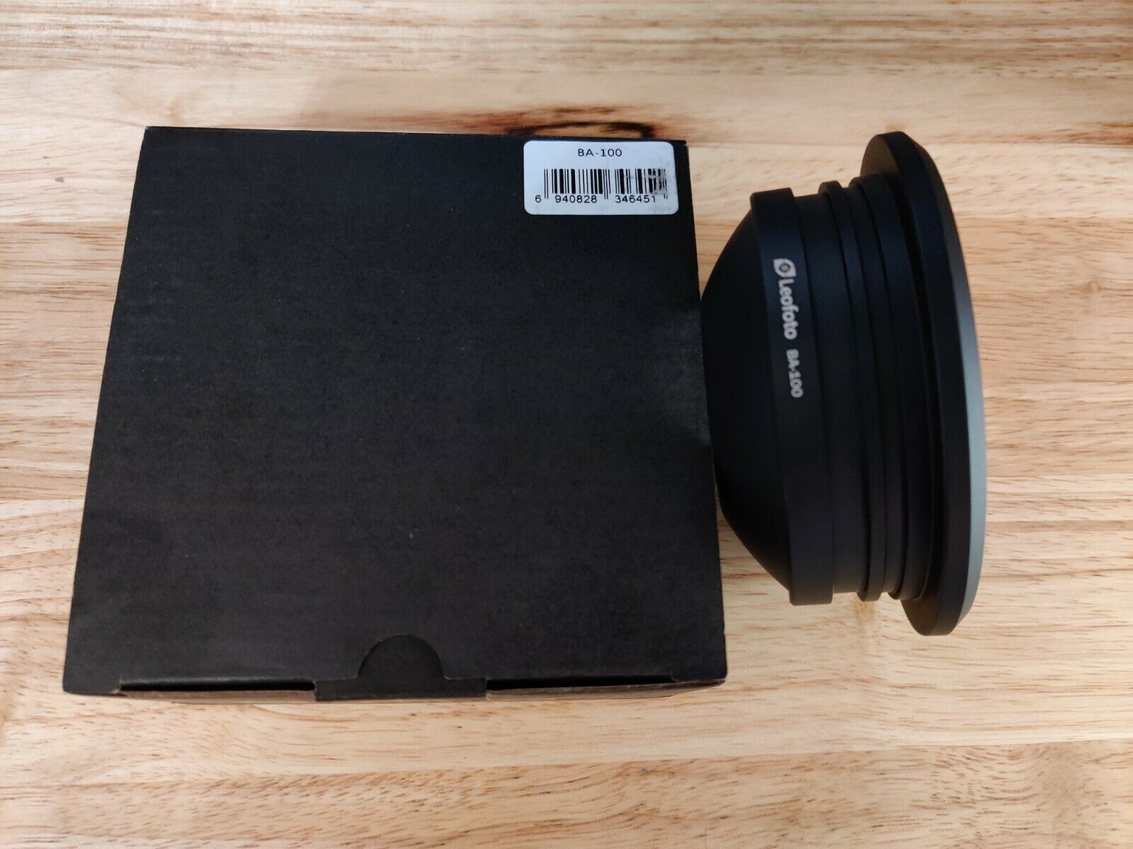 Leofoto BA-100 100mm Half-Bowl Video Head Adapter for Gitzo 5 series and Leofoto LM/N-4 series