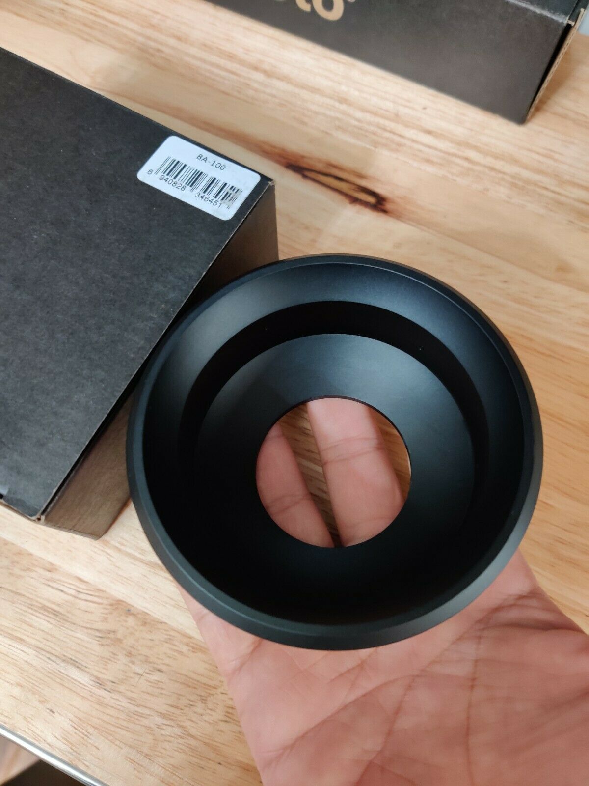 Leofoto BA-100 100mm Half-Bowl Video Head Adapter for Gitzo 5 series and Leofoto LM/N-4 series